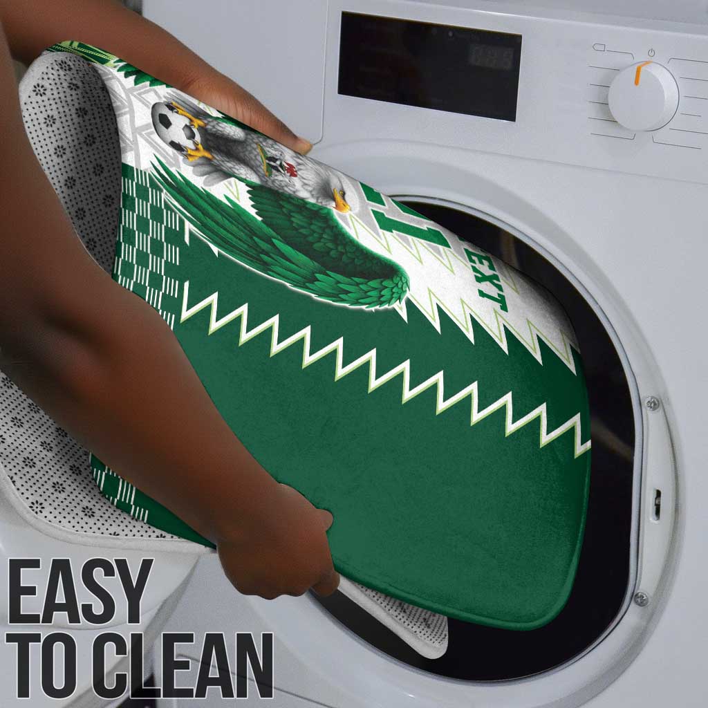 Custom Football African Nigeria Bathroom Set Classic 20-21 Home Jersey