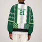 Custom Football African Nigeria Bomber Jacket Classic 20-21 Home Jersey - African Pride