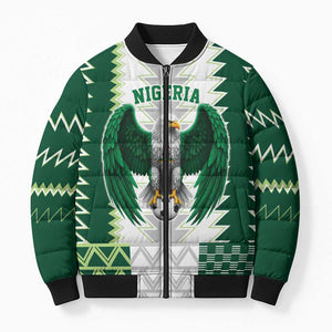 Custom Football African Nigeria Bomber Puffer Jacket Classic 20-21 Home Jersey