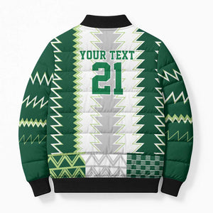 Custom Football African Nigeria Bomber Puffer Jacket Classic 20-21 Home Jersey