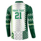 Custom Football African Nigeria Button Sweatshirt Classic 20-21 Home Jersey