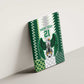 Custom Football African Nigeria Canvas Wall Art Classic 20-21 Home Jersey - African Pride