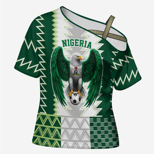Custom Football African Nigeria Cross Shoulder Shirt Classic 20-21 Home Jersey