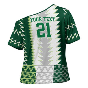 Custom Football African Nigeria Cross Shoulder Shirt Classic 20-21 Home Jersey