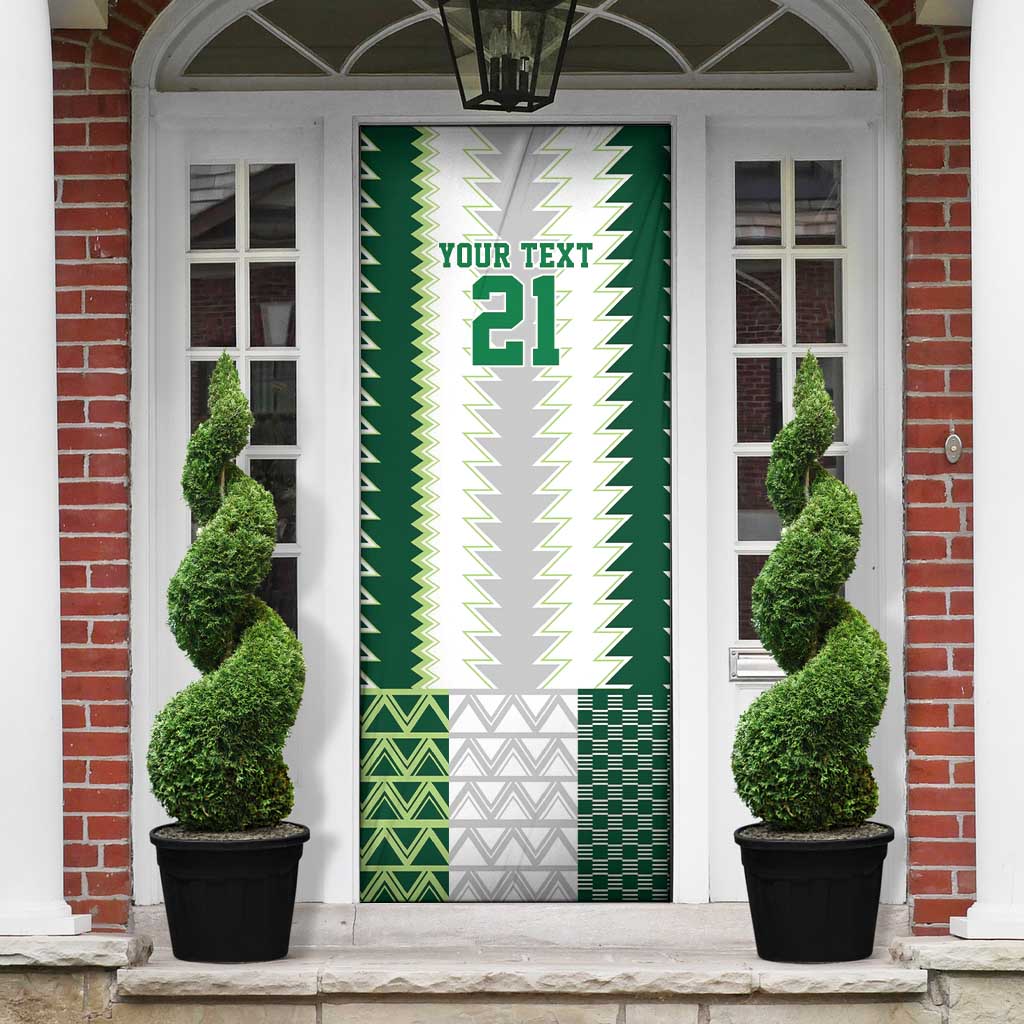 Custom Football African Nigeria Door Cover Classic 20-21 Home Jersey