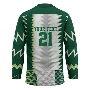 Custom Football African Nigeria Hockey Jersey Classic 20-21 Home Jersey