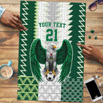 Custom Football African Nigeria Puzzle Classic 20-21 Home Jersey