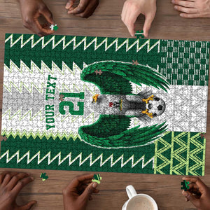 Custom Football African Nigeria Puzzle Classic 20-21 Home Jersey