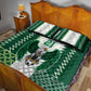 Custom Football African Nigeria Quilt Bed Set Classic 20-21 Home Jersey - African Pride