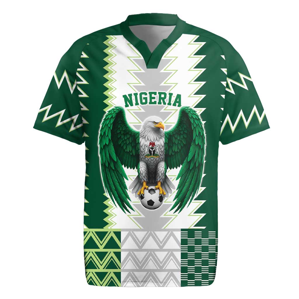 Custom Football African Nigeria Rugby Jersey Classic 20-21 Home Jersey - African Pride