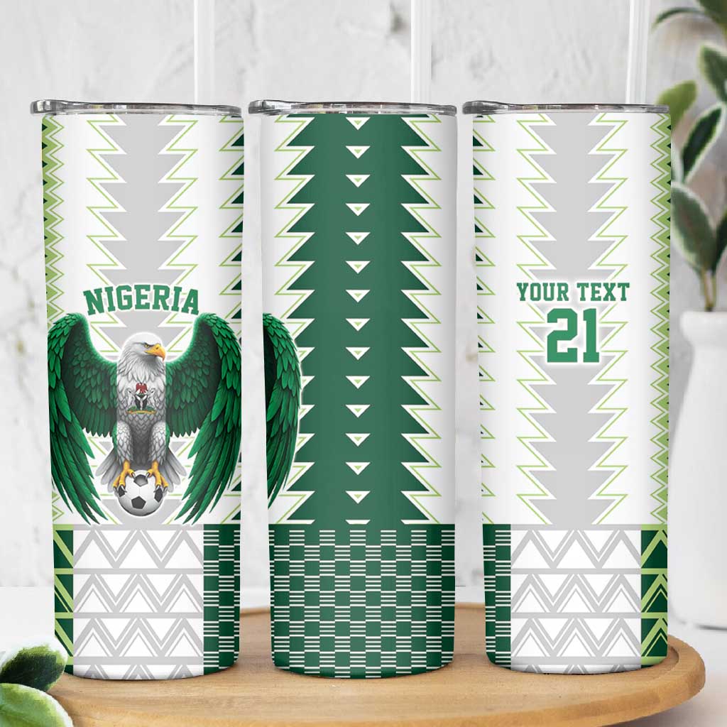 Custom Football African Nigeria Skinny Tumbler Classic 20-21 Home Jersey - African Pride