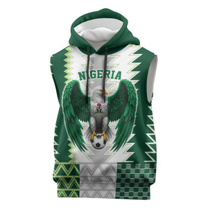 Custom Football African Nigeria Sleeveless Hoodie Classic 20-21 Home Jersey - African Pride