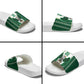 Custom Football African Nigeria Slide Sandals Classic 20-21 Home Jersey