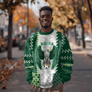 Custom Football African Nigeria Sweatshirt Classic 20-21 Home Jersey - African Pride