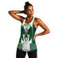 Custom Football African Nigeria Women Racerback Tank Classic 20-21 Home Jersey - African Pride