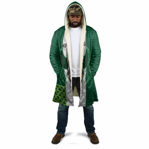 Custom Football African Nigeria Cloak Retro Nigeria 20-21 Eagle Flag Motif