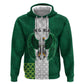 Custom Football African Nigeria Hoodie Retro Nigeria 20-21 Eagle Flag Motif - African Pride