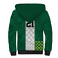 Custom Football African Nigeria Sherpa Hoodie Retro Nigeria 20-21 Eagle Flag Motif - African Pride