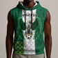 Custom Football African Nigeria Sleeveless Hoodie Retro Nigeria 20-21 Eagle Flag Motif - African Pride