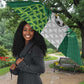 Custom Football African Nigeria Umbrella Retro Nigeria 20-21 Eagle Flag Motif