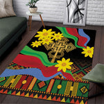 Eritrea Meskel Area Rug Eritrean Tribal Meskel Daisy Flag Inspired