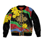 Eritrea Meskel Bomber Jacket Eritrean Tribal Meskel Daisy Flag Inspired