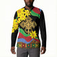 Eritrea Meskel Button Sweatshirt Eritrean Tribal Meskel Daisy Flag Inspired