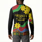 Eritrea Meskel Button Sweatshirt Eritrean Tribal Meskel Daisy Flag Inspired