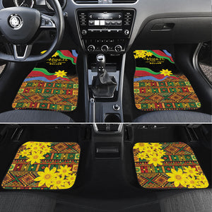 Eritrea Meskel Car Mats Eritrean Tribal Meskel Daisy Flag Inspired