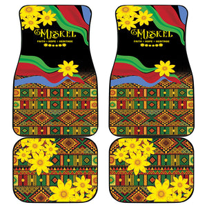 Eritrea Meskel Car Mats Eritrean Tribal Meskel Daisy Flag Inspired