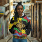 Eritrea Meskel Hoodie Eritrean Tribal Meskel Daisy Flag Inspired