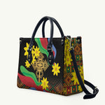 Eritrea Meskel Leather Bag Eritrean Tribal Meskel Daisy Flag Inspired