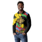 Eritrea Meskel Long Sleeve Polo Shirt Eritrean Tribal Meskel Daisy Flag Inspired