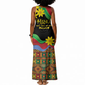 Eritrea Meskel Tank Maxi Dress Eritrean Tribal Meskel Daisy Flag Inspired
