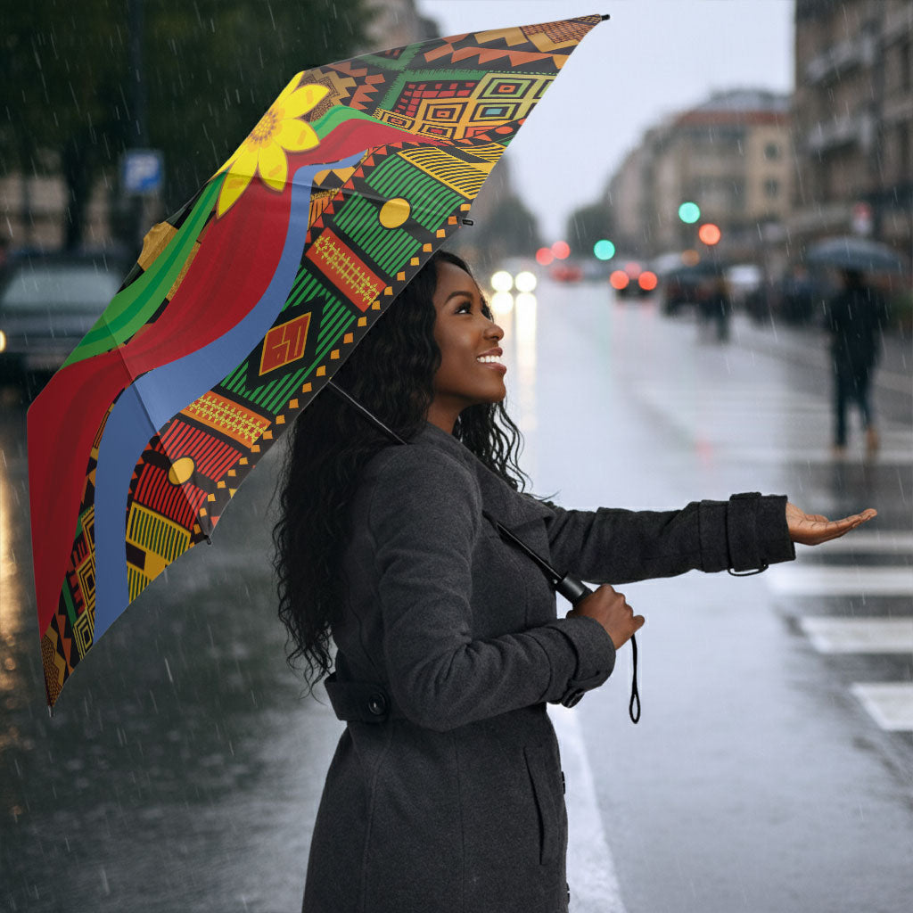 Eritrea Meskel Umbrella Eritrean Tribal Meskel Daisy Flag Inspired