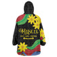 Eritrea Meskel Wearable Blanket Hoodie Eritrean Tribal Meskel Daisy Flag Inspired