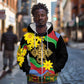 Eritrea Meskel Zip Hoodie Eritrean Tribal Meskel Daisy Flag Inspired