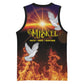 Eritrea Meskel Basketball Jersey Demera Cross Flames of Faith