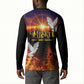 Eritrea Meskel Button Sweatshirt Demera Cross Flames of Faith