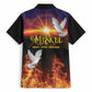 Eritrea Meskel Hawaiian Shirt Demera Cross Flames of Faith