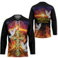 Eritrea Meskel Hockey Jersey Demera Cross Flames of Faith