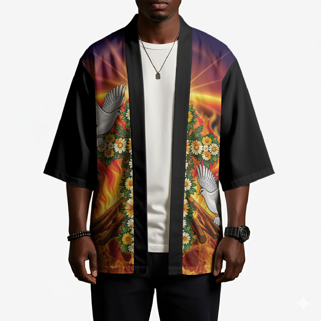 Eritrea Meskel Kimono Demera Cross Flames of Faith