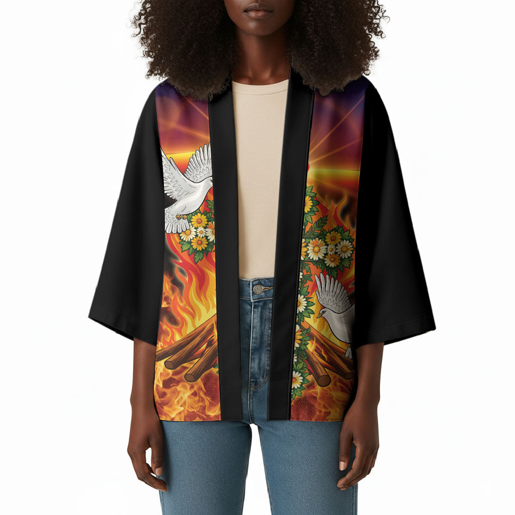 Eritrea Meskel Kimono Demera Cross Flames of Faith