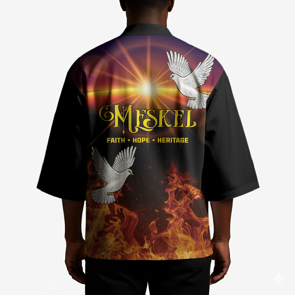 Eritrea Meskel Kimono Demera Cross Flames of Faith