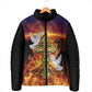 Eritrea Meskel Padded Jacket Demera Cross Flames of Faith