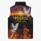 Eritrea Meskel Sleeveless Puffer Jacket Demera Cross Flames of Faith