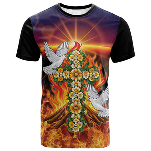 Eritrea Meskel T shirt Demera Cross Flames of Faith