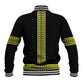 Ethiopian Enkutatash Baseball Jacket Black Adey Flower Tilet Habesha Inspired