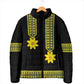 Ethiopian Enkutatash Padded Jacket Black Adey Flower Tilet Habesha Inspired