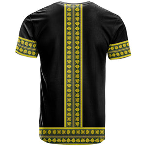 Ethiopian Enkutatash T shirt Black Adey Flower Tilet Habesha Inspired
